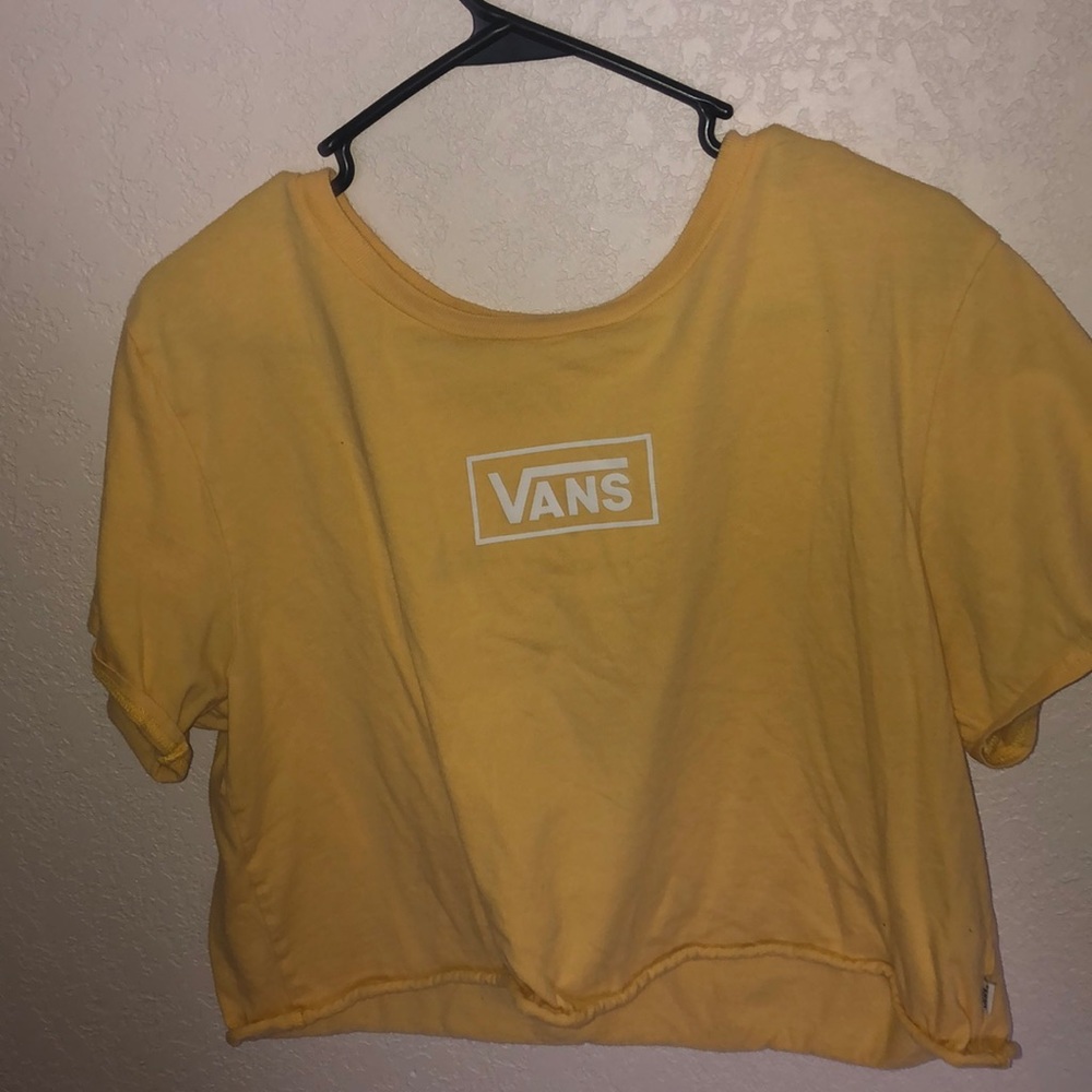 vans crop top
